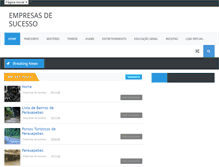 Tablet Screenshot of empresasdesucessos.com